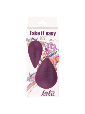 Vibrační vejce Take it Easy Best purple 9021-03lola