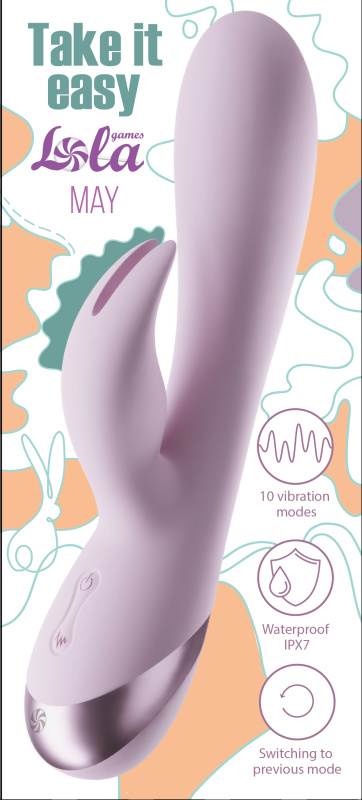 Vibrator rechargeable Take it Easy May 9027-01