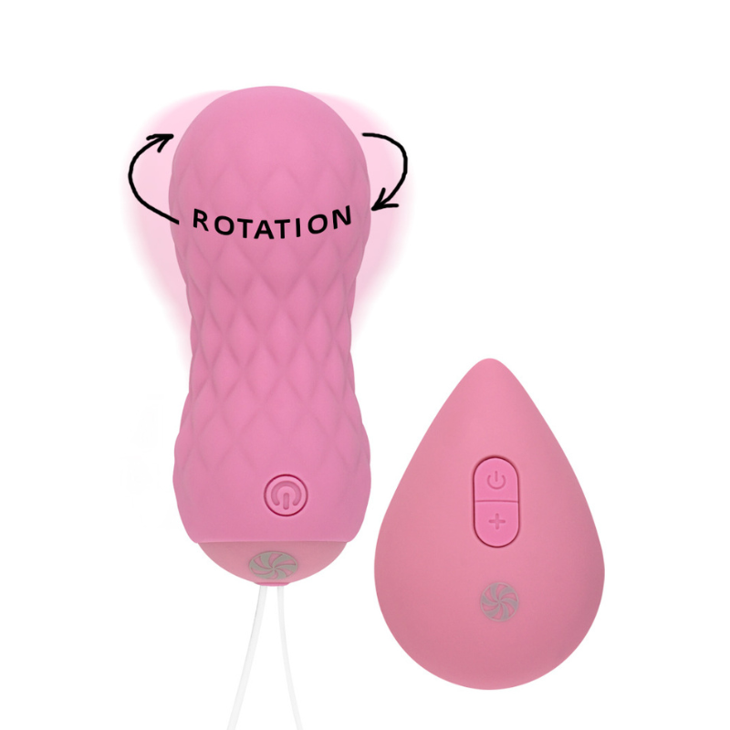 Vaginální kuličky s vibrační rotace s dálkovým ovládáním Take it Easy Dea Pink 9021-04lola