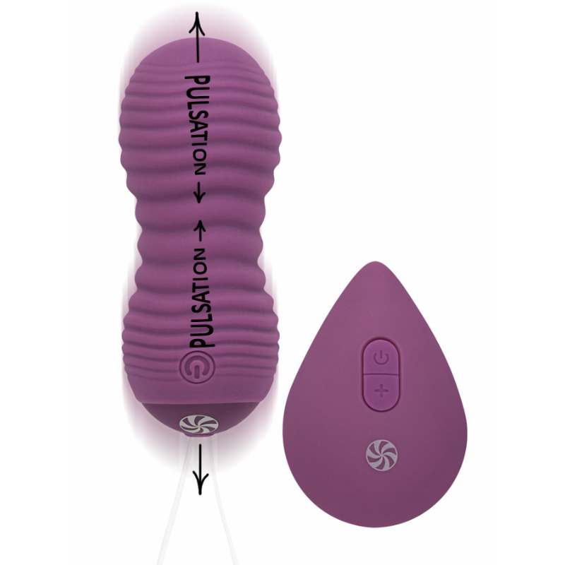 Vaginální kuličky s vibrační pulzace s dálkovým ovládáním Take it Easy Era Purple 9021-05lola