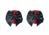 Nálepky na bradavky Burlesque Blaze Black 3637-01lola