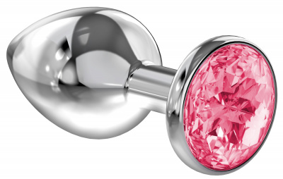 Anální kolík Diamond Pink Sparkle Large 4010-03Lola
