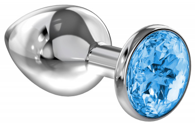 Anální kolík Diamond Light blue Sparkle Large 4010-04Lola