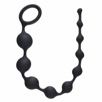 Anální Řetěz Long Pleasure Black 4103-03Lola