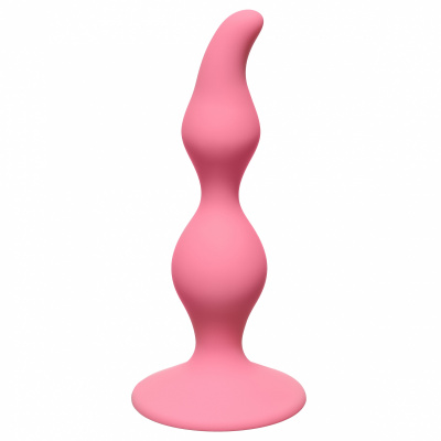 Anální kolík Curved Anal Plug Pink 4105-01Lola