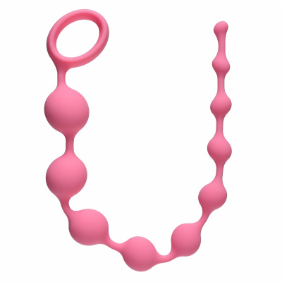 Anální Řetěz Long Pleasure Pink 4103-01Lola