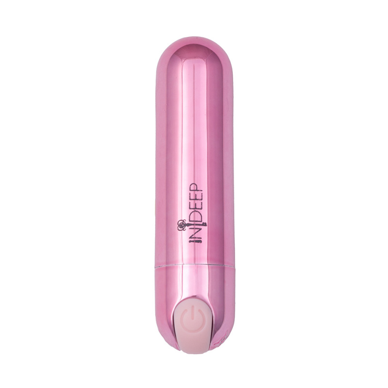 Dobíjecí minivibrátor Indeep Clio Pink 7705-01indeep