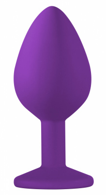 Anální kolík Emotions Cutie Medium Purple clear crystal 4012-06Lola