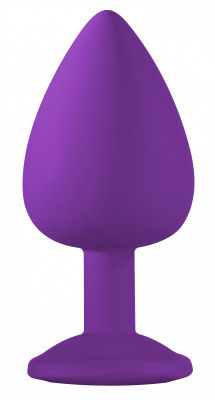 Anální kolík Emotions Cutie Large Purple clear crystal 4013-06Lola