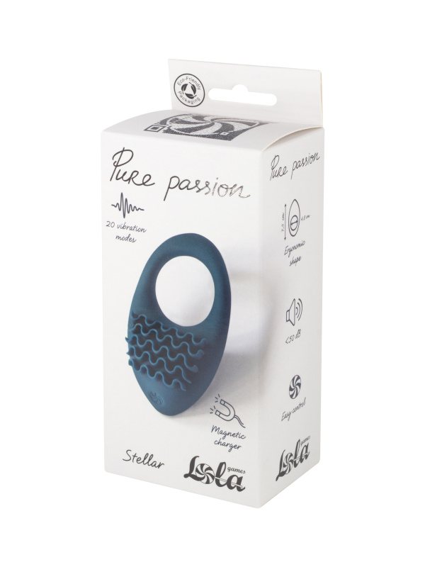 Nabíjecí vibrační kroužek Pure Passion Stellar Green 1501-03lola