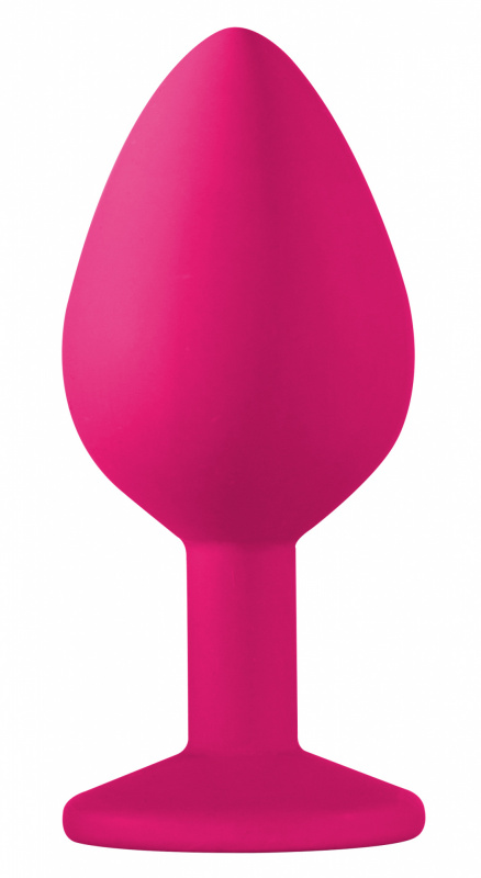 Anální kolík Emotions Cutie Medium Pink black crystal 4012-01Lola