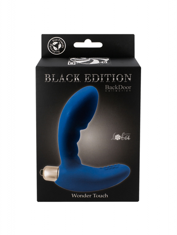 Stimulátor prostaty s vibracemi Wonder Touch Blue 4220-03Lola