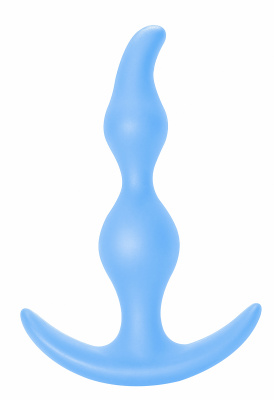 Anální kolík Bent Anal Plug Blue 5002-02lola