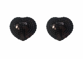 Nálepky na bradavky Burlesque Rand Black 3633-05lola