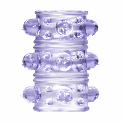 Penis sleeve Rings Armour purple 0115-12Lola
