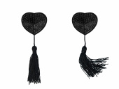 Nálepky na bradavky Burlesque Evans Black 3635-01lola