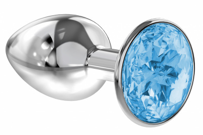 Anální kolík Diamond Light blue Sparkle Small 4009-04Lola