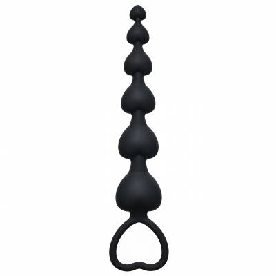 Anální kuličky Heart's Beads Black 4101-03Lola