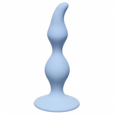 Anální kolík Curved Anal Plug Blue 4105-02Lola