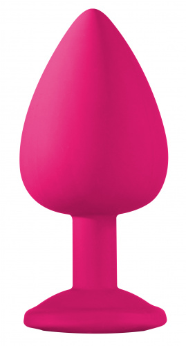Anální kolík Emotions Cutie Large Pink black Crystal 4013-01Lola