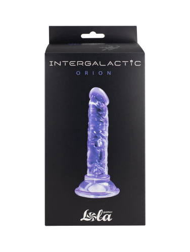 Transparent dildo Intergalactic Orion Purple 7085-02lola