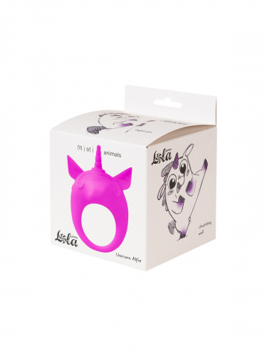 Vibrační erekční kroužek Lola Games MiMi Animals Unicorn Alfie Purple 7000-16lola