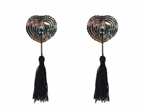 Nálepky na bradavky Burlesque Gipsy Silver 3634-01lola