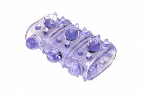 Penis sleeve Rings Armour purple 0115-12Lola