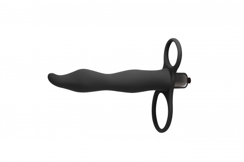Vibrační nástavec pro dvojitou penetraci Pure Passion Flirtini black 1204-01lola