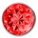 Anální kolík Diamond Red Sparkle Small 4009-06Lola