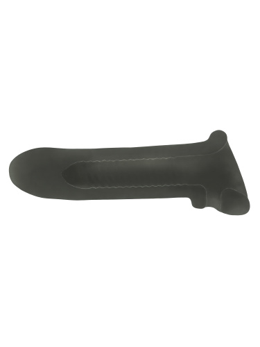 Návlek na Penis Super Hero Titan Black 7018-03lola