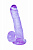 Transparent dildo Intergalactic Oxygen Purple 7084-02lola