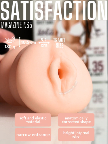 Masturbátor Satisfaction Magazine Issue №35 2102-03Lola