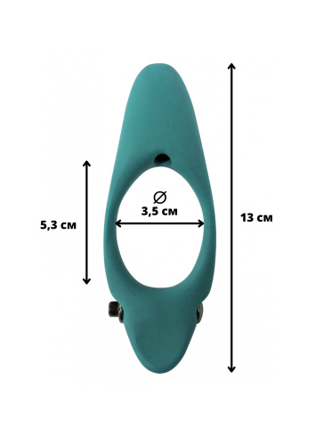 Vibrační erekční kroužek Pure Passion Stardust Green 1304-03lola
