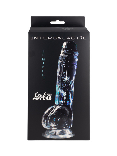 Transparent dildo Intergalactic Luminous 7080-04Lola