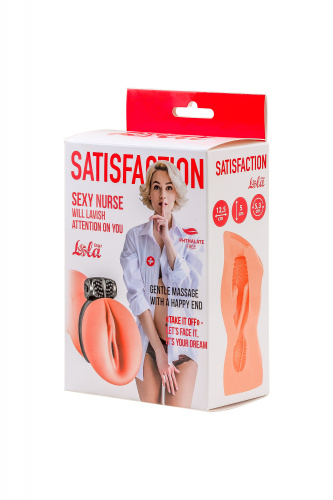 Masturbátor s vibračním kroužkem Satisfaction Magazine Nurse 2102-05lola