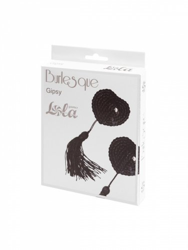 Nálepky na bradavky Burlesque Gipsy Black 3634-05lola