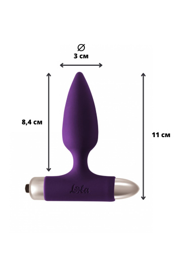 Vibrační anální kolík Spice it up New Edition Glory Ultraviolet 8015-04Lola