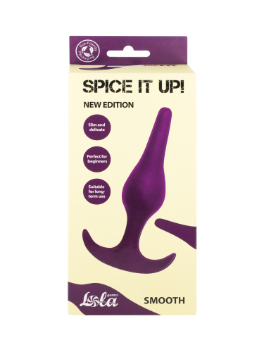 Anální kolík Spice it up Smooth Ultraviolet 8008-04lola