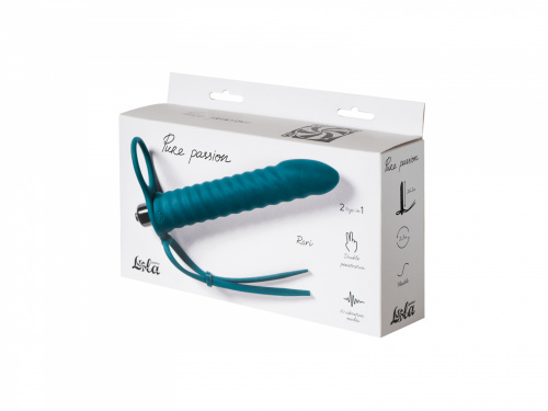 Vibrační nástavec pro dvojitou penetraci Pure Passion Rori Green 1205-03lola