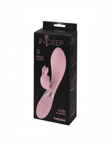 Dobíjecí vibrátor Indeep Theona Pink 7702-05indeep
