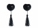 Nálepky na bradavky Burlesque Gipsy Black 3634-05lola