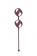 Vaginal balls set Love Story Valkyrie wine red 3013-02lola