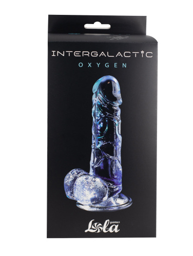 Transparent dildo Intergalactic Oxygen 7080-06Lola