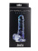 Transparent dildo Intergalactic Oxygen 7080-06Lola