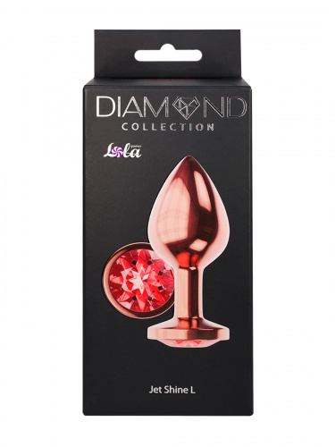 Anální kolík Diamond Ruby Shine L 4024-02lola