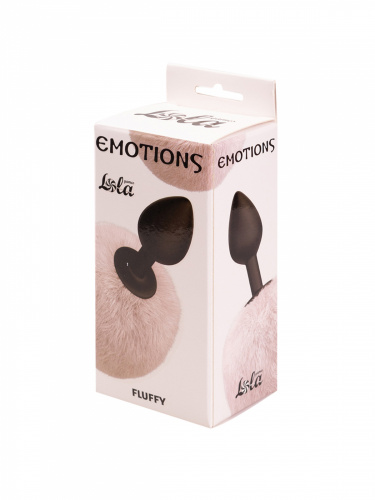 Anální kolík Emotions Fluffy White 4017-01lola