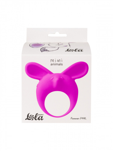 Vibrační erekční kroužek Lola Games MiMi Animals Fennec Phil Purple 7000-14lola