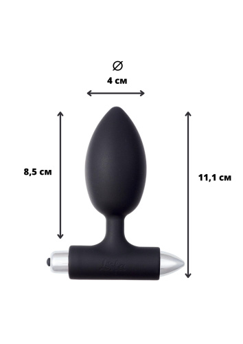 Vibrační anální kolík Spice it up New Edition Perfection Black 8014-01Lola