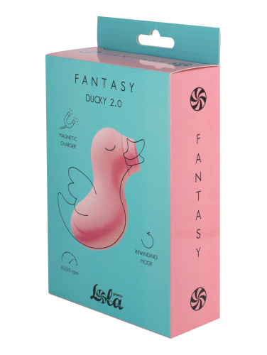 Dobíjecí stimulátor klitorisu Fantasy Ducky 2.0 Pink 7913-02lola